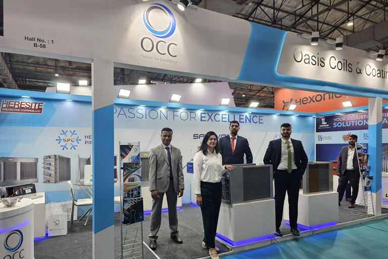 Oasis Coils & Coatings arrived at South Asia’s largest exhibition